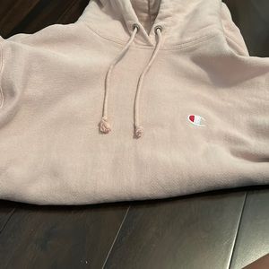 Pink champion hoodie